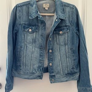 J. Crew Women's Classic Blue Jean Denim Jacket